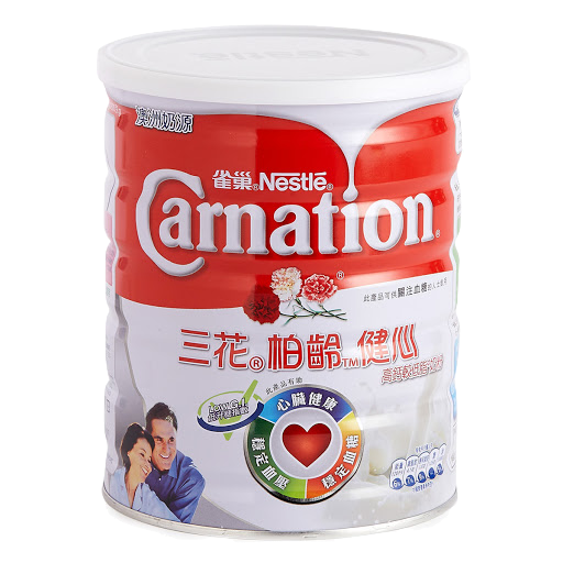 雀巢 三花柏龄 健心 高钙 较低脂 奶粉 Nestlé Carnation 800g