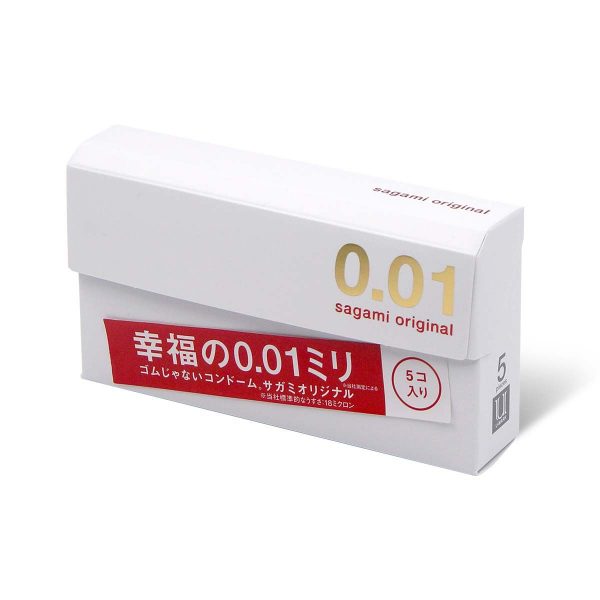 日本幸福001 相模原創 0.01 PU 安全套  5片裝