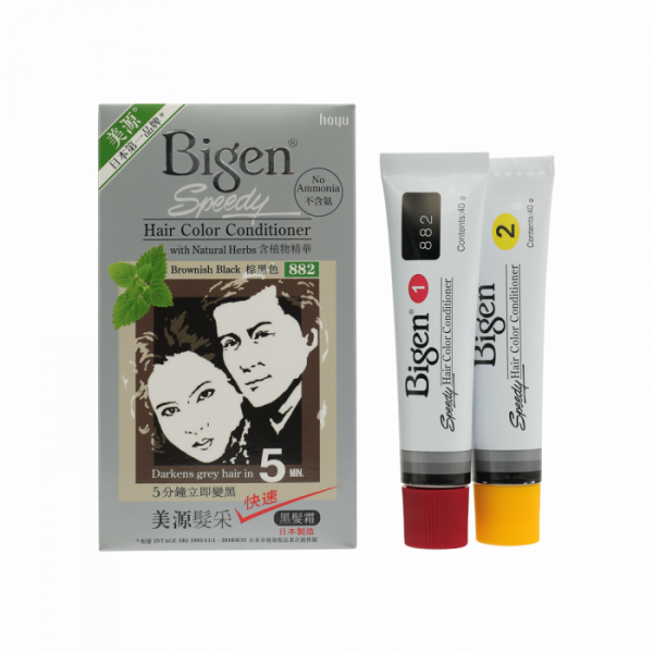 882a 日本 BIGEN 美源髮采 40克