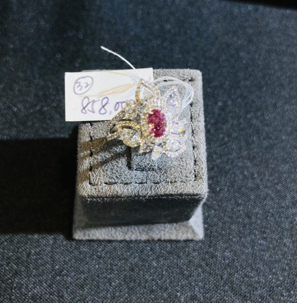【香港福泰珠宝】粉色钻石戒指